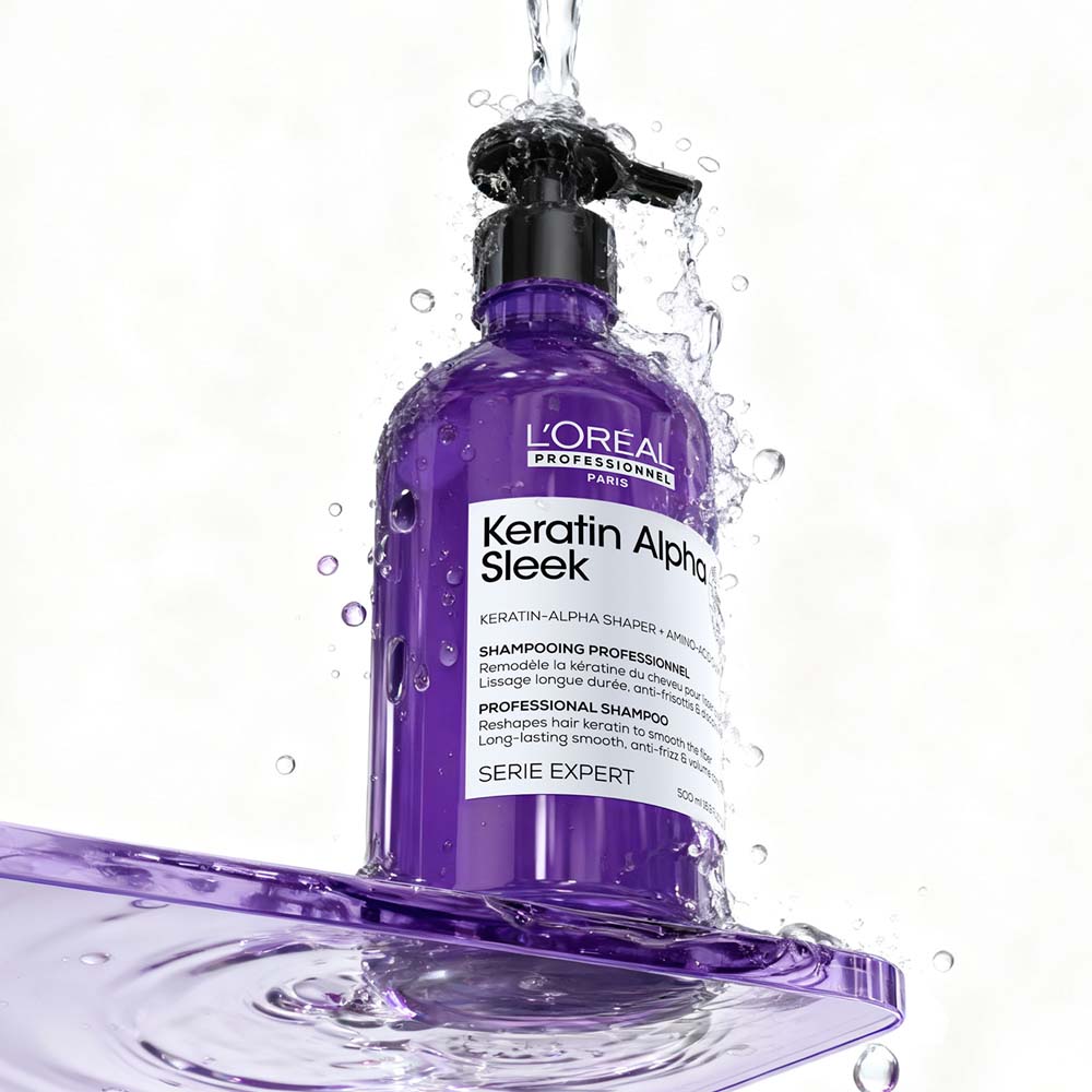 SHAMPOO PROFESIONAL ANTI-FRIZZ KERATIN ALPHA SLEEK (SHAMPOO ANTI-FRIZZ)